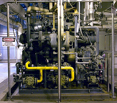 Pumps and valves for sealing oil, Mayo Power Plant